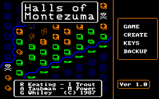 Halls of Montezuma Title Screen